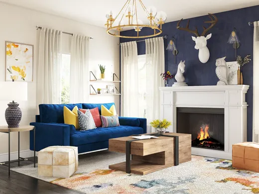 Living Room · Modern designed by Katerina