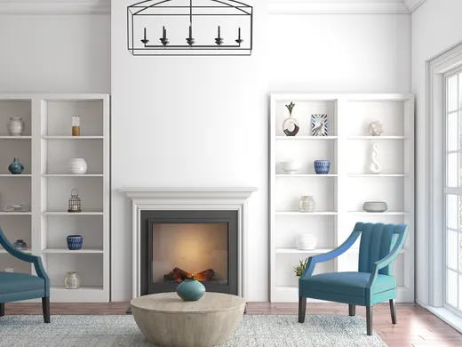 Living Room · Glam designed by Marisol