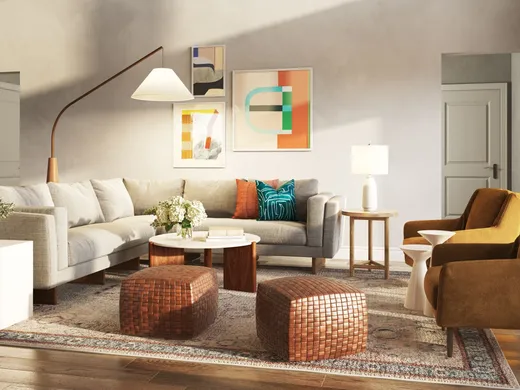 Living Room designed by Isaac