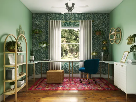 Office · Eclectic designed by Christina