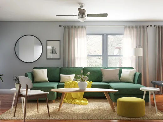 Living Room · Contemporary designed by Isabel