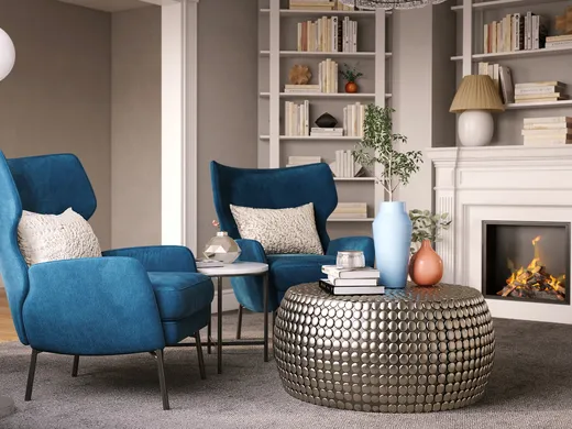Living Room · Eclectic designed by Melissa