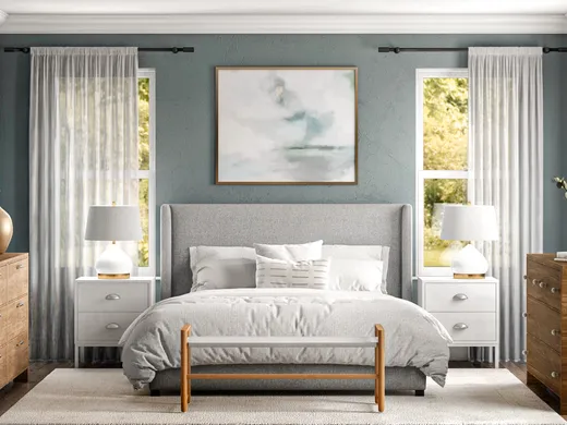 Bedroom · Coastal designed by Mariel