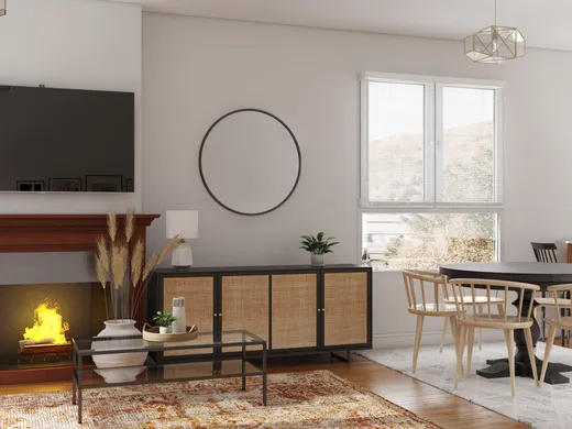 Living Room · Modern designed by Shauna