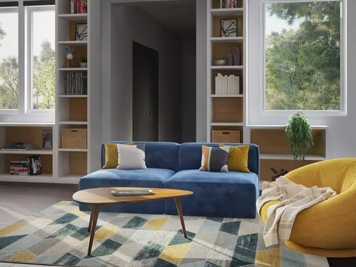 Living Room · Contemporary designed by Freddi