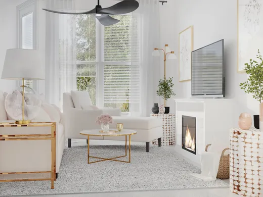 Living Room · Contemporary designed by Ashley