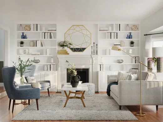 Living Room designed by Isaac