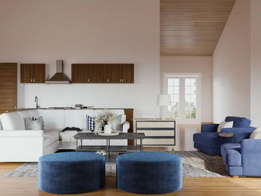 Living Room · Modern designed by Helene