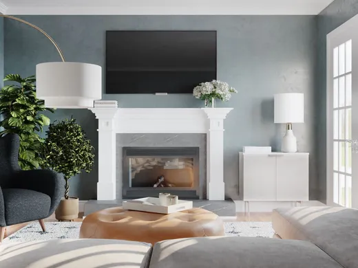 Living Room designed by Isaac