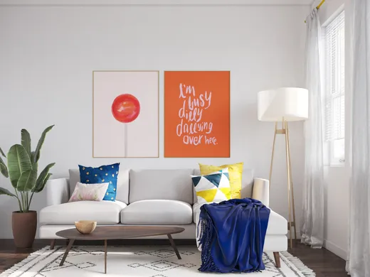 Living Room · Eclectic designed by Senna