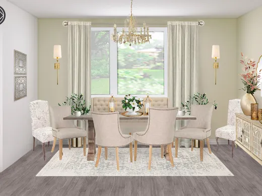 Dining Room · Contemporary designed by Katherine