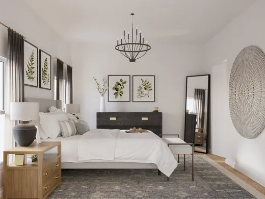 Bedroom · Contemporary designed by Kasia