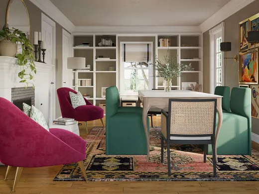 Dining Room · Contemporary designed by Lisa