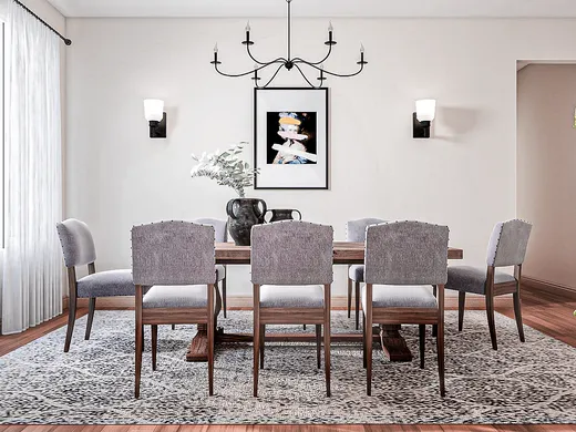 Dining Room · Rustic designed by Mariel