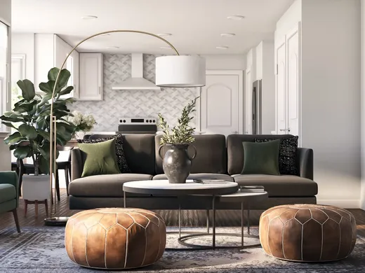 Living Room designed by Isaac