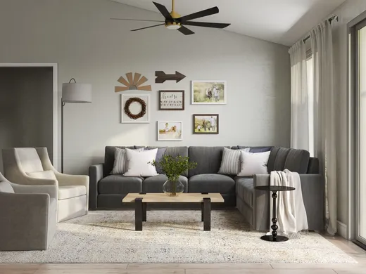 Living Room · Bohemian designed by Nicole