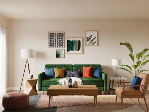 Living Room · Bohemian designed by Emmanuel