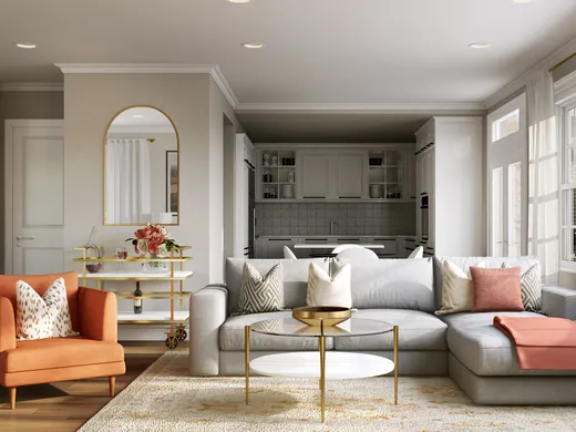 Living Room designed by Rachel