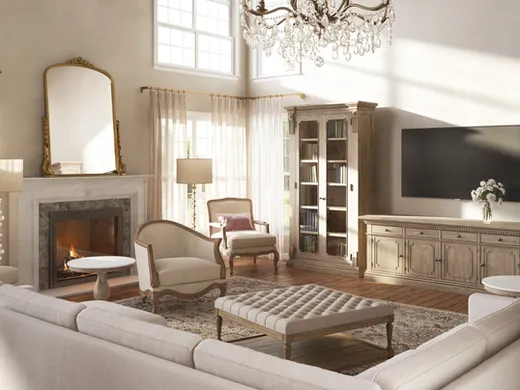 Living Room · Classic designed by Mariela