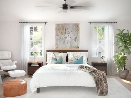 Bedroom designed by Isaac