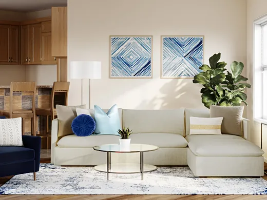 Living Room · Modern designed by Xiaoxiao