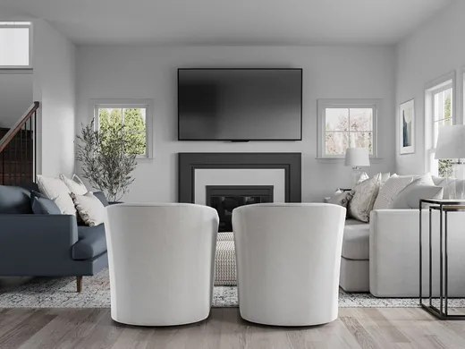 Living Room · Contemporary designed by Elizabeth