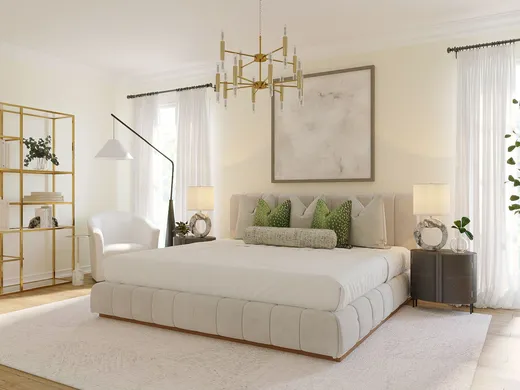 Bedroom designed by Isaac