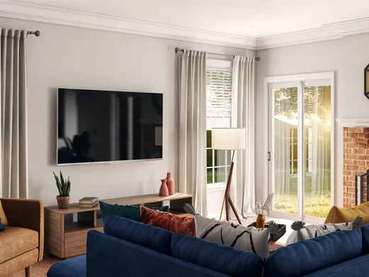 Living Room · Bohemian designed by Erin