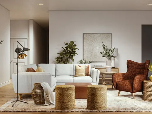 Living Room designed by Isaac