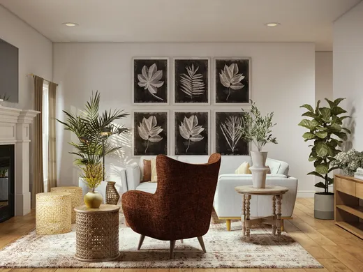Living Room designed by Isaac