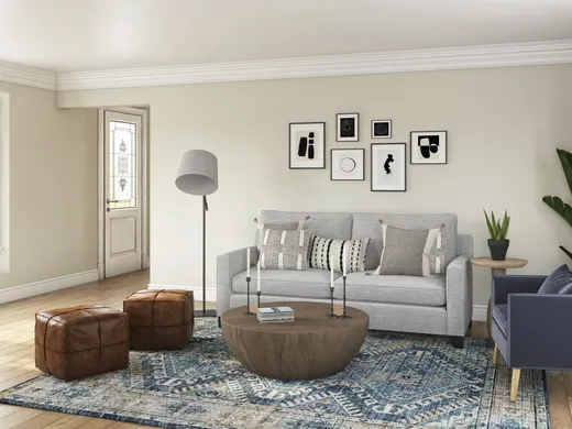 Living Room · Farmhouse designed by Juliana