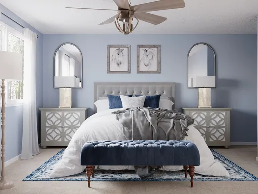 Bedroom designed by Liesl
