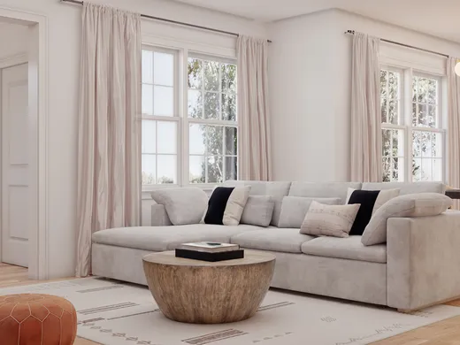 Living Room · Modern designed by Courtney