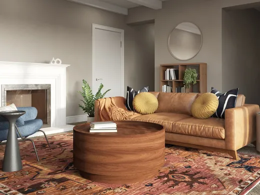 Living Room · Eclectic designed by Andrea