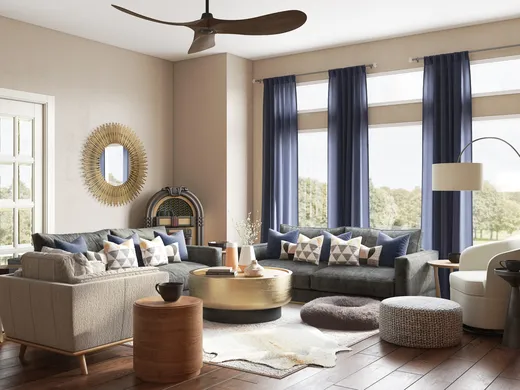 Living Room · Modern designed by Katherine