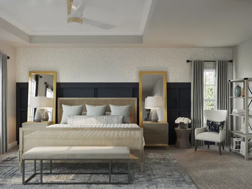 Bedroom designed by Kelly