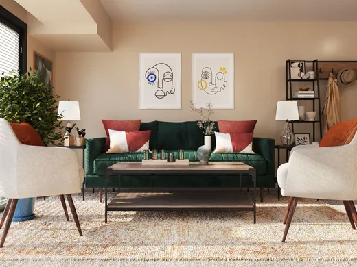 Living Room · Industrial designed by Dayana