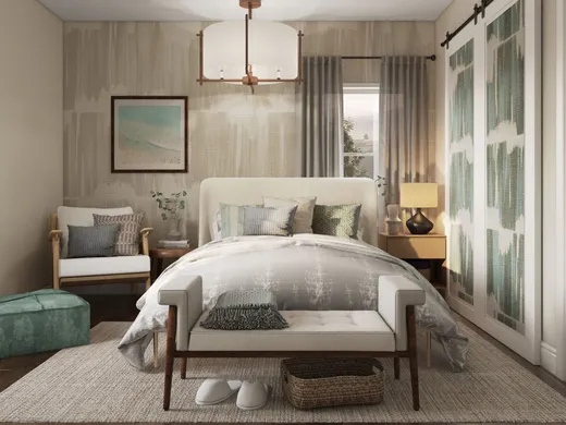 Bedroom · Coastal designed by Patrice