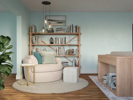 Living Room · Coastal designed by Erin