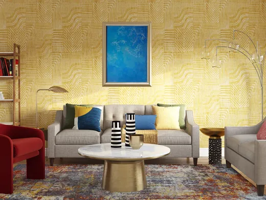 Living Room · Eclectic designed by Emmanuel