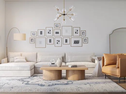 Living Room · Midcentury Modern designed by Gonzalo