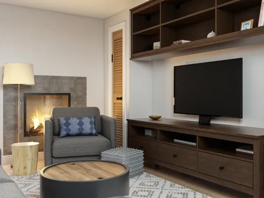 Living Room · Industrial designed by Erin