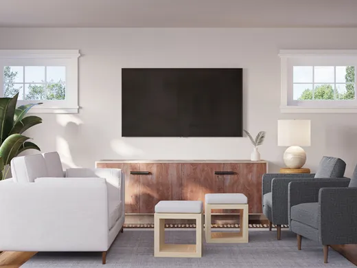 Living Room · Modern designed by Sarah