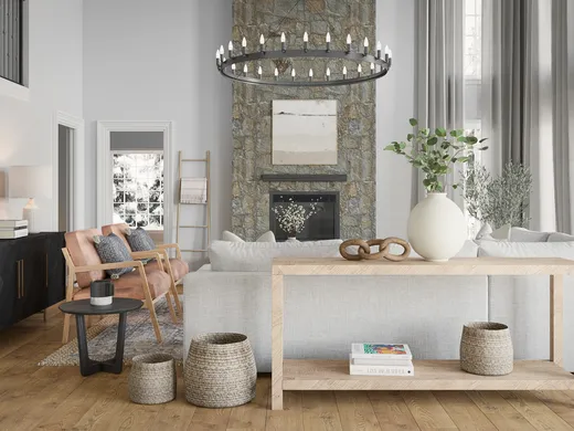 Living Room · Bohemian designed by Lauren