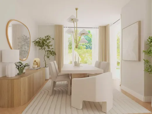 Dining Room · Contemporary designed by Athina