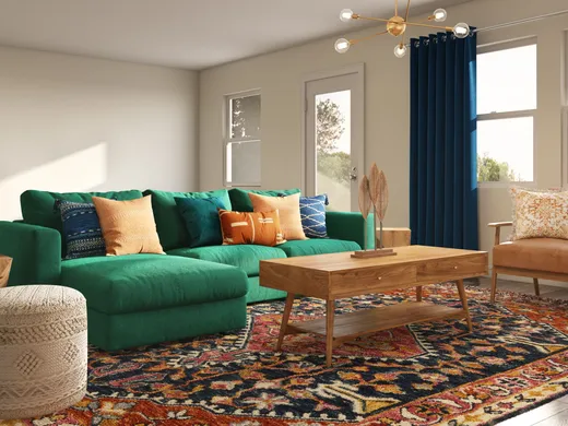 Living Room · Bohemian designed by Emmanuel