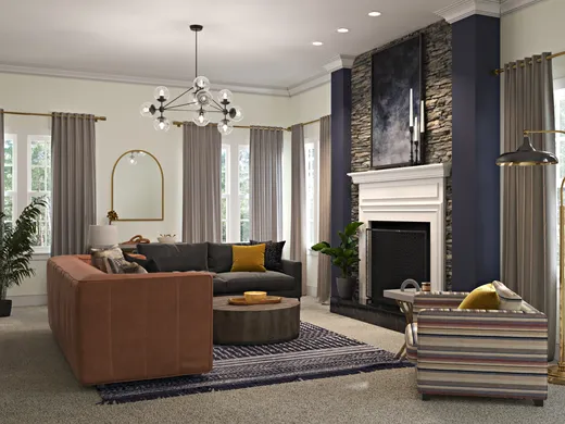 Living Room · Industrial designed by Julia