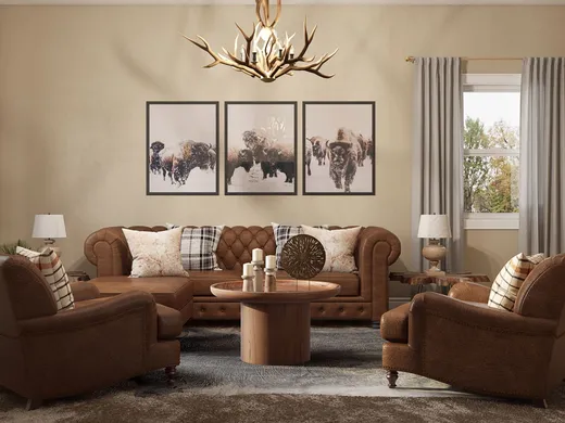 Living Room · Industrial designed by Dayana