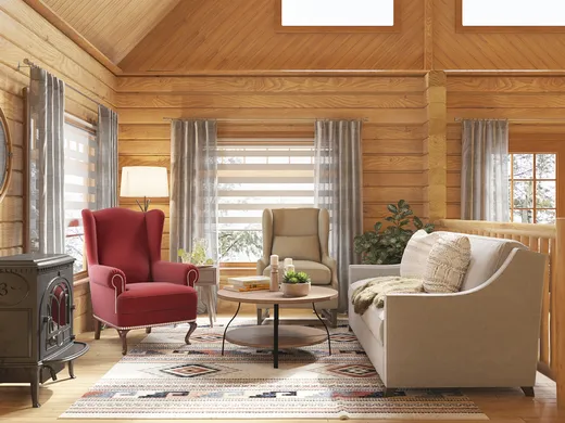 Living Room · Farmhouse designed by David