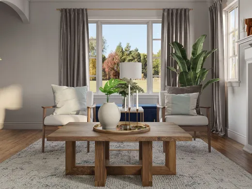 Living Room · Contemporary designed by Athina